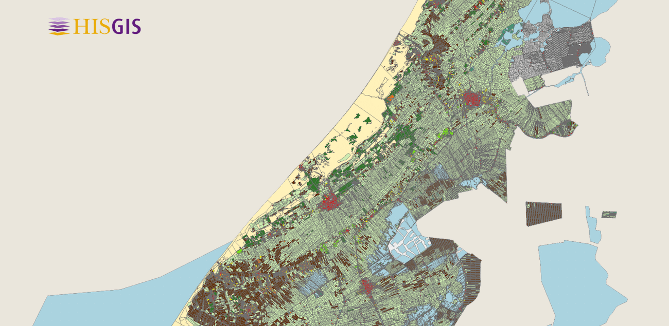 Detail van kaart Zuid Holland (HisGis)